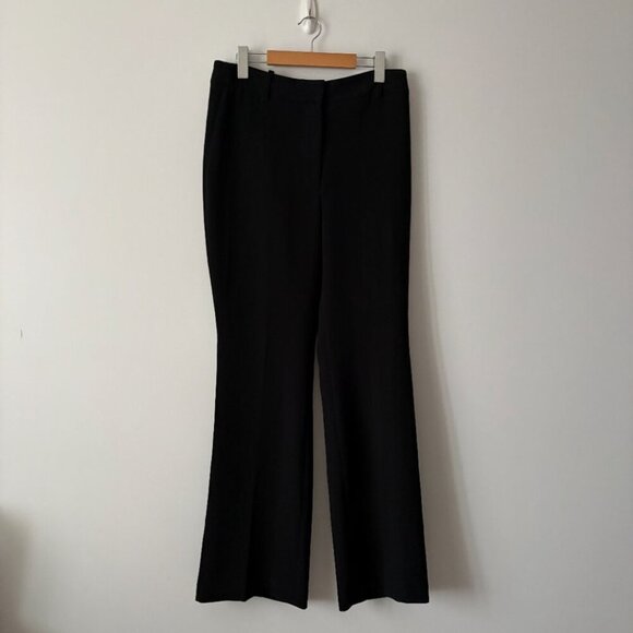 Aritzia Wilfred Cabaret Pant High Rise Slim Fit Flared Black Size 10 - Picture 6 of 10